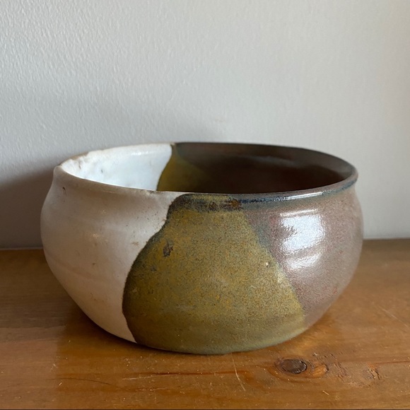 Vintage Handmade Pottery Bowl